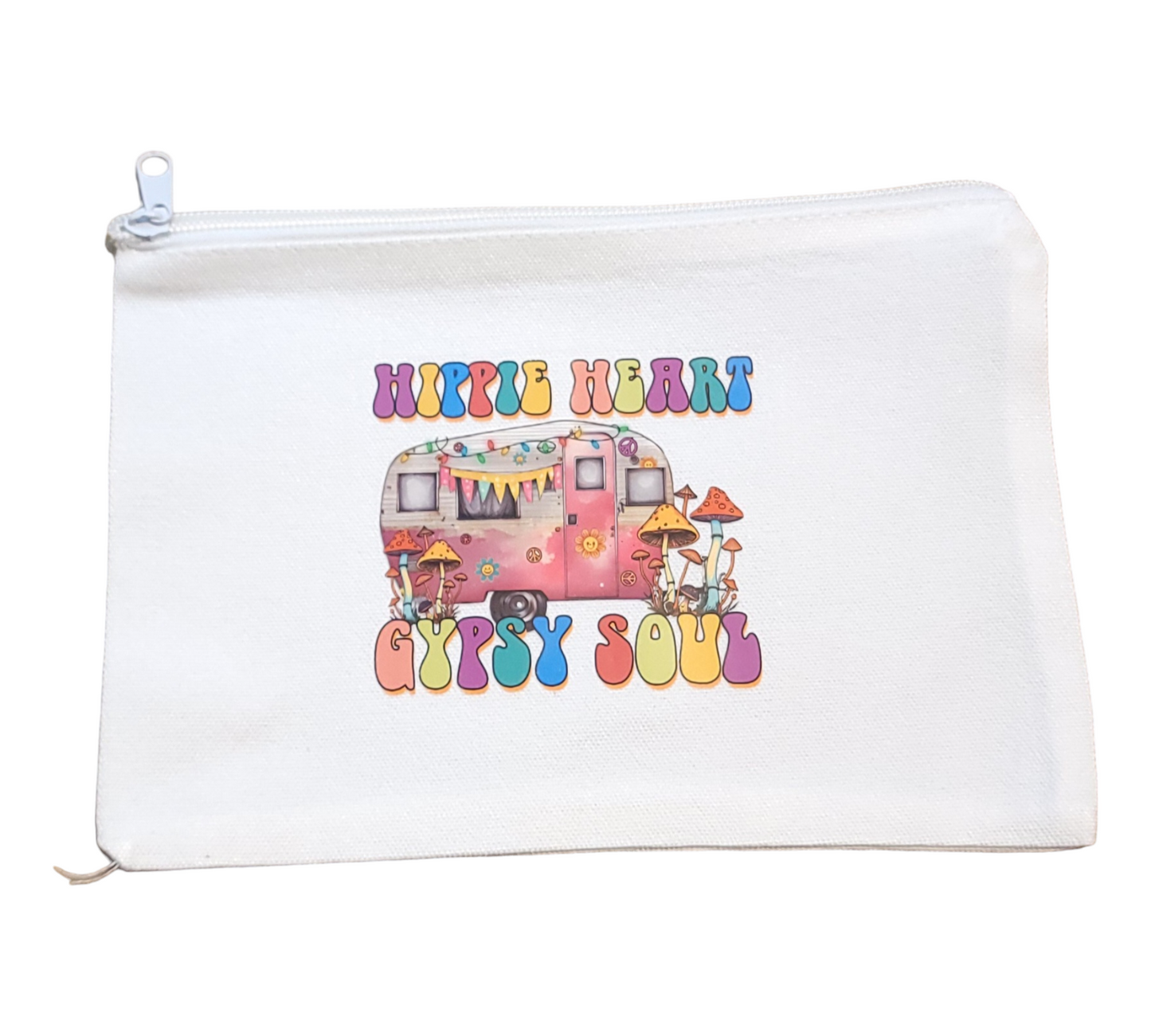 Medium Size Cotton Canvas Custom Make Up Bags