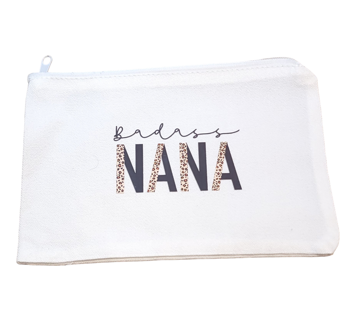Medium Size Cotton Canvas Custom Make Up Bags