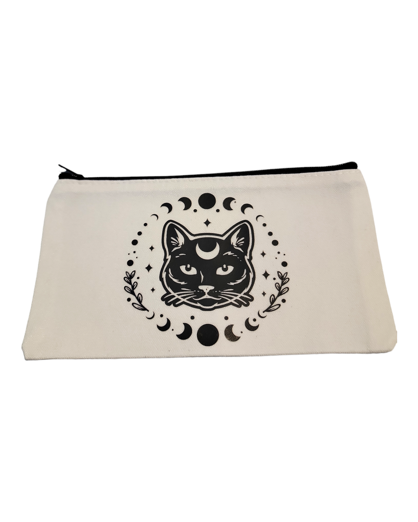 Small Sized Cotton Canvas Custom Makeup Bag