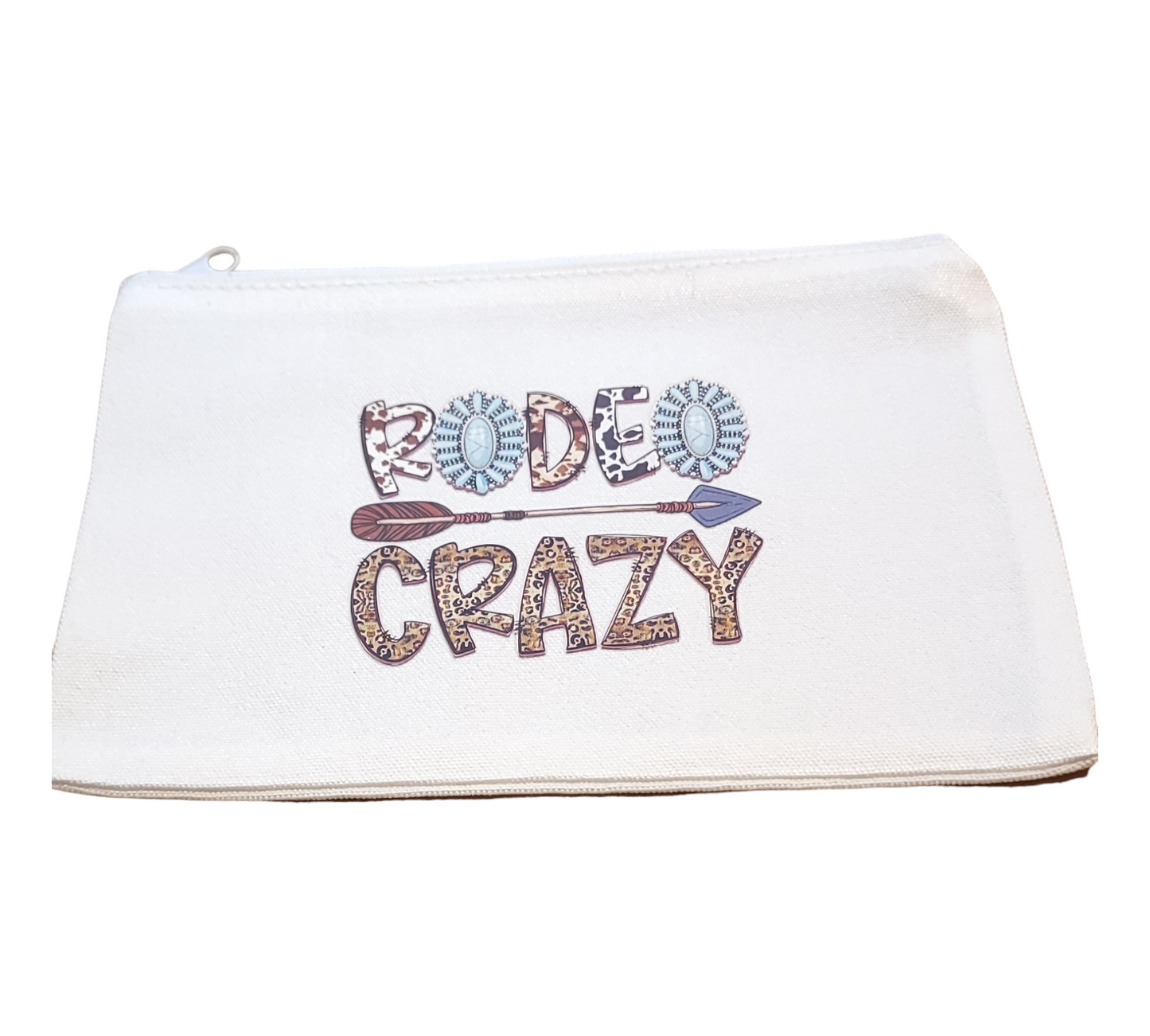 Medium Size Cotton Canvas Custom  Makeup Bags