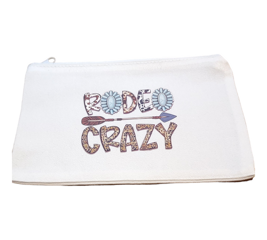 Medium Size Cotton Canvas Custom  Makeup Bags