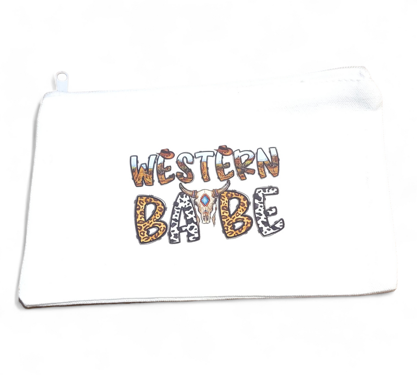 Medium Size Cotton Canvas Custom Make Up Bags