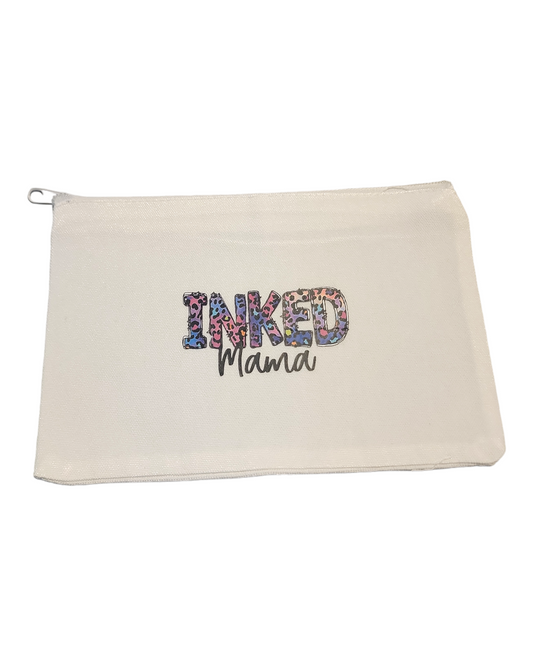 Small Size Cotton Canvas Custom Make Up Bags
