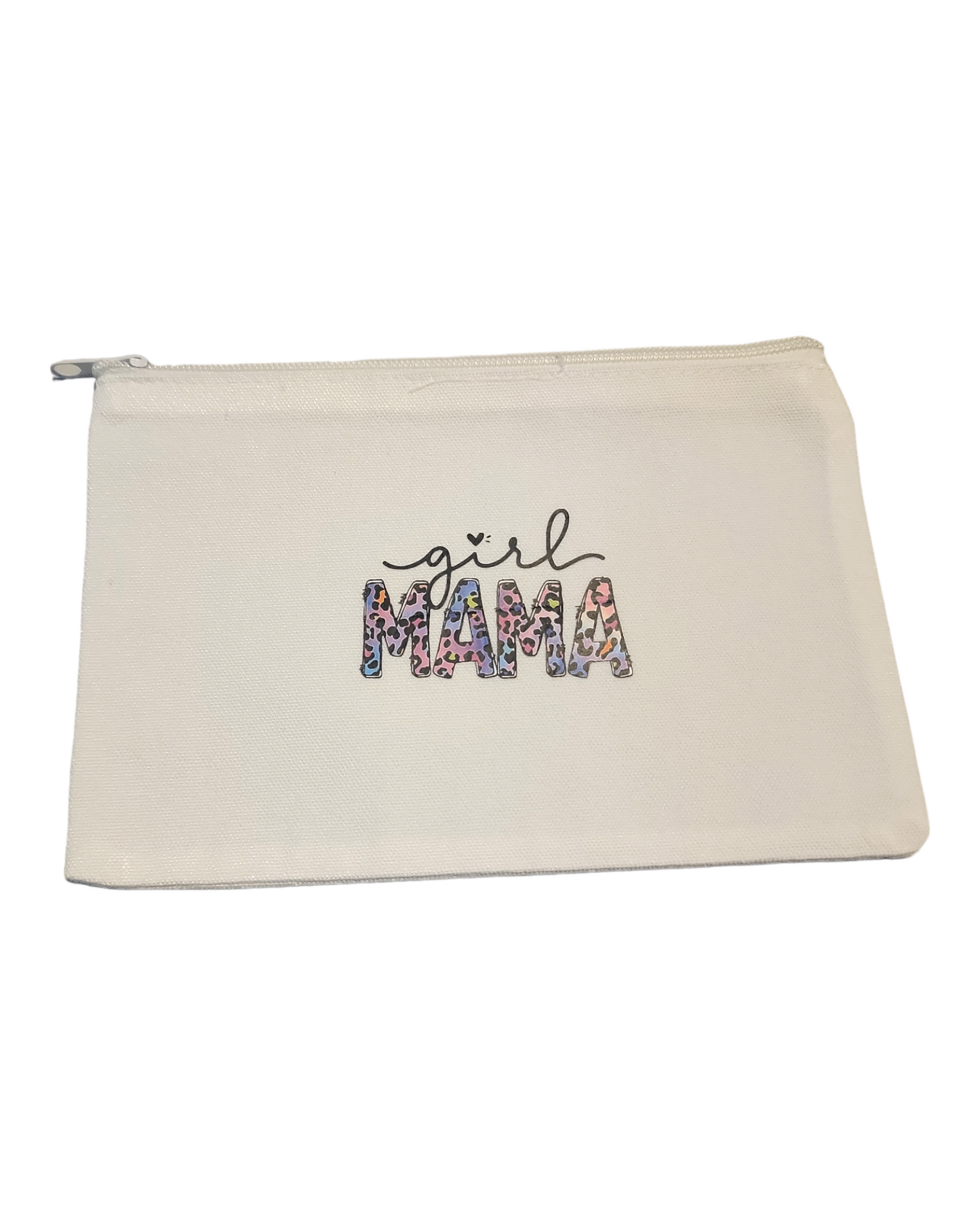 Medium Size Cotton Canvas Custom Make Up Bags