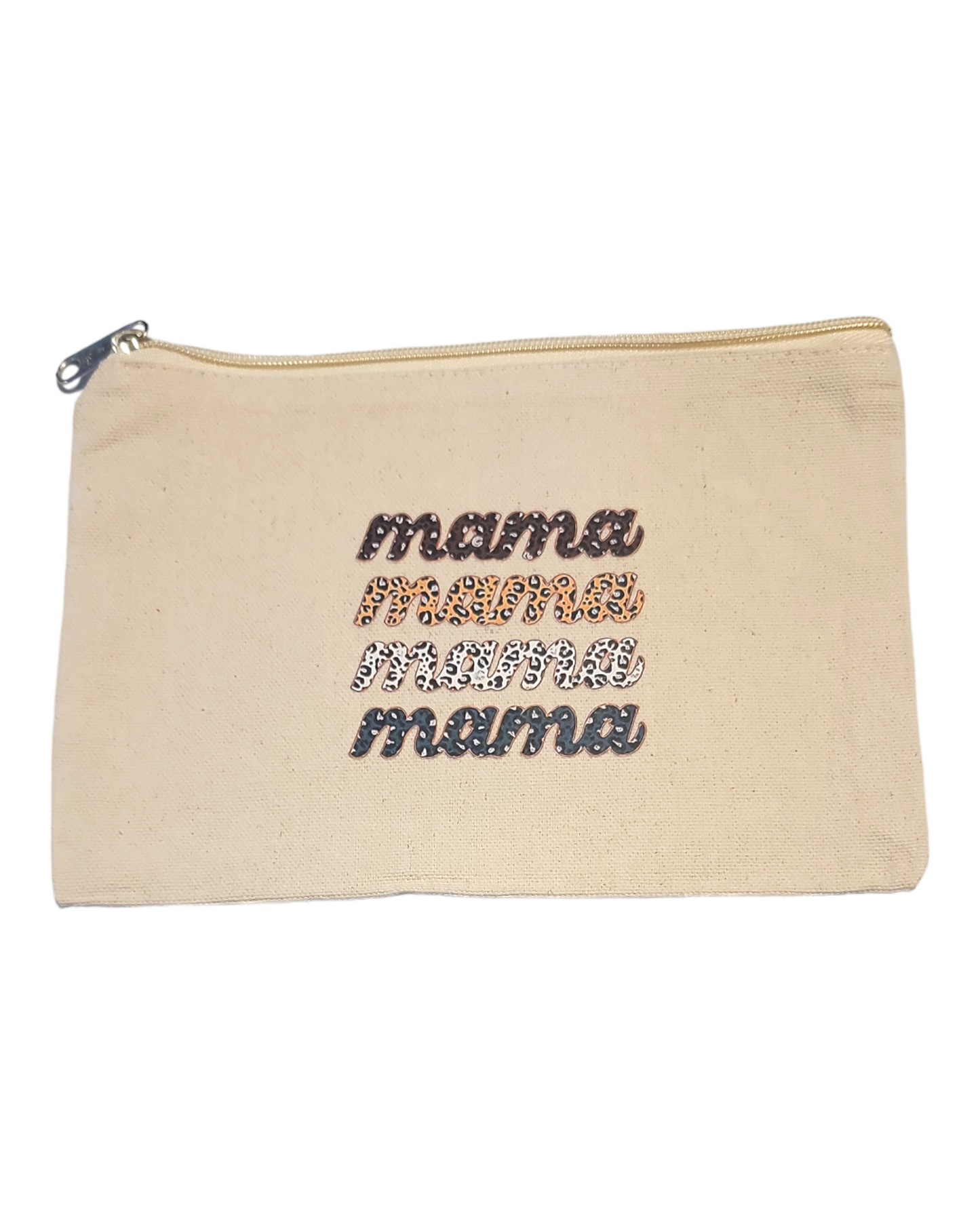 Medium Size Cotton Canvas Custom Make Up Bags