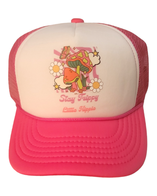 Stay Trippie Little Hippie Trucker Hat